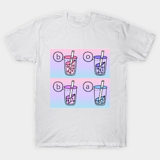 Boba Tea Collage! T-Shirt